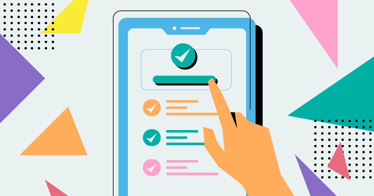 Simple timesheet app showing completed time tracking tasks for service teams